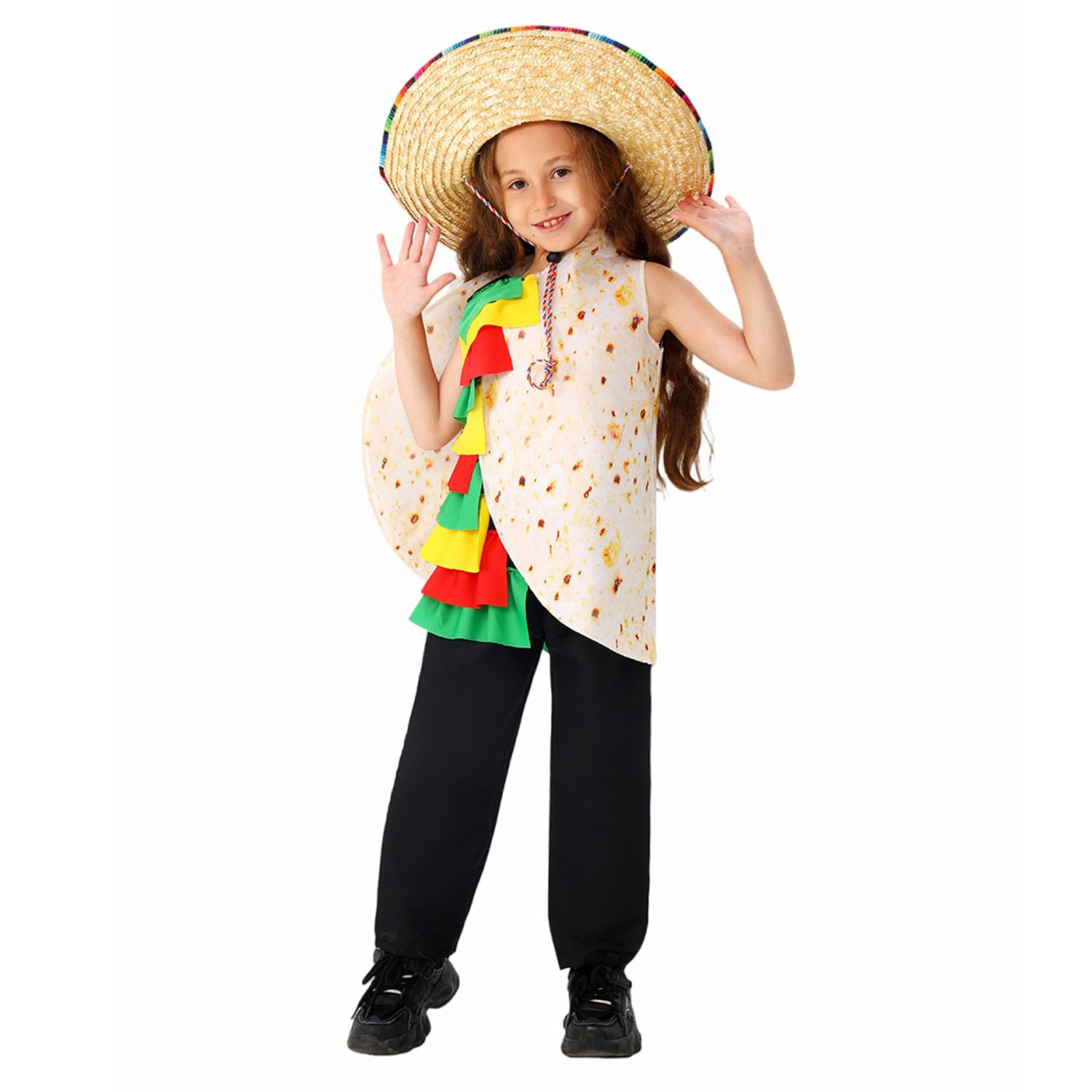Kids Burrito Costume - Bodysuit Burrito Cosplay