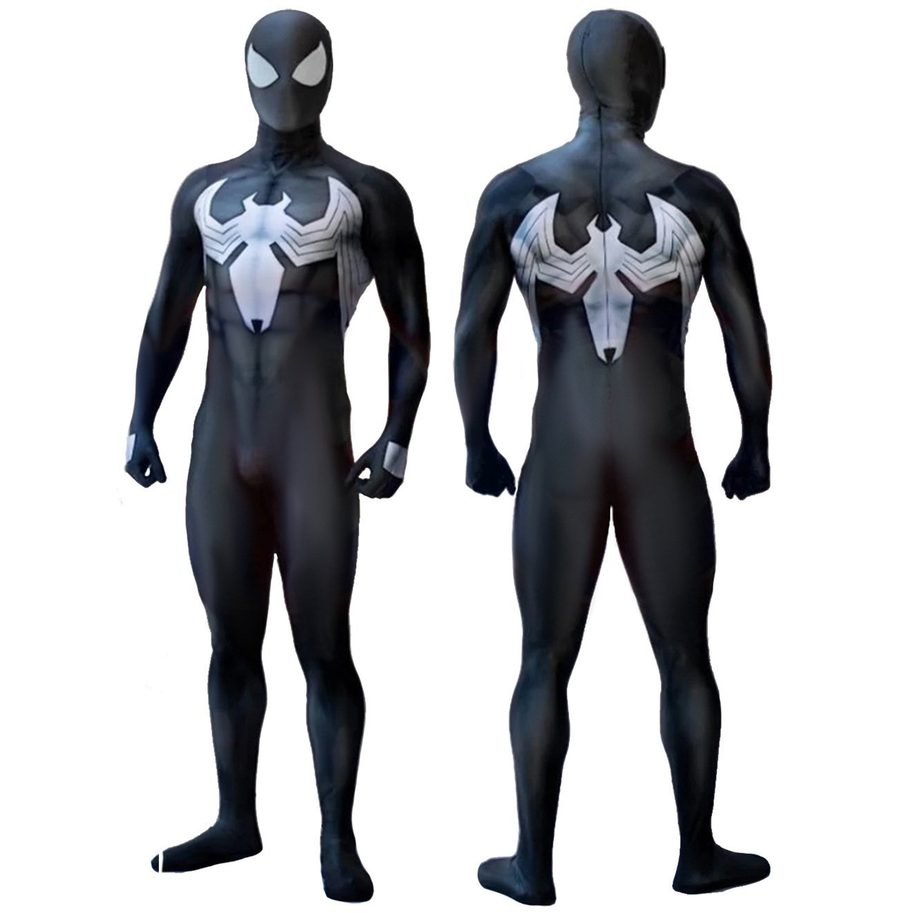Super Hero Secret Wars Symbiote Spider-Man Costume - Bodysuit Symbiote Spider-Man Cosplay