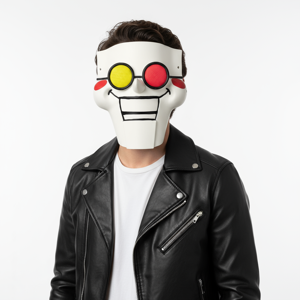 Deltarune Spamton Mask Prop - Spamton Cosplay Costume Mask