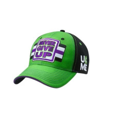 John Cena Cap - Green Black Baseball Cap Never Give Up John Cena Cosplay Costume