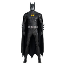 The Flash Movie 2023 Batman Michael Keaton Costume - Deluxe Batman Michael Keaton Cosplay With Mask