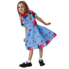 Girls Chucky Costume - Good Guys Dress Cosplay