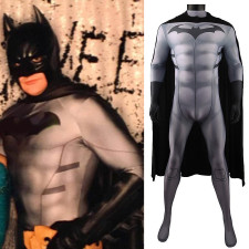 DC Comics Batman Batman Costume - Grey Bodysuit Batman Cosplay