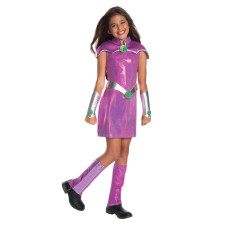Teen Titans Starfire - Girls Purple Deluxe Starfire Cosplay