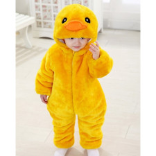 Baby Yellow Duck Costume InCharacter - Onesie Jumpsuit Yellow Duck Cosplay