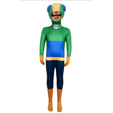 Brawl Stars Leon Costume - Bodysuit Mask Leon Cosplay
