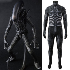 Aliens vs. Predator Xenomorph Alien Costume - Bodysuit Xenomorph Alien Cosplay