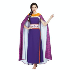 Moana 2 Matangi Costume - Purple Dress Cape Set Matangi Cosplay