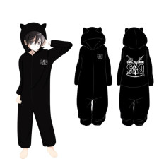 Sword Art Online Kazuto Kirigaya Costume - Black Onesie Jumpsuit Kazuto Kirigaya Cosplay