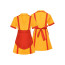 2 Broke Girls Max Caroline Costume - Yellow Dress Max Caroline Cosplay