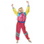70's Era Retro Costume - Pink Tracksuit 70's 80's Cosplay