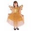 Kids Fairy Costume - Gold Dress Set Fairy Cosplay