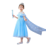 Girls Frozen Princess Elsa Blue Dress Costume - Blue Dress Elsa Cosplay
