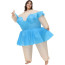 Blue Dress Ballet Dancer Inflatable Costume