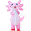 Kids Pink Axolotl Inflatable Costume - Pink Axolotl Cosplay
