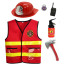 Kids Fireman Costume - Uniform and Equipment Fireman Cosplay