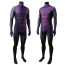 Teen Titans Beast Boy Costume - Purple Black Fortnite Style Bodysuit Beast Boy Cosplay