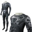 Dark Nights: Metal Superman Black Version Costume - Bodysuit Cape Set Superman Black Version Cosplay