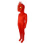 Super Coolmath Bros Fireboy Costume - Bodysuit Mask Fireboy Cosplay