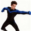 Batman Hush Nightwing Costume - Black Comic Bodysuit Nightwing Cosplay