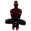 Spider-Man Miles Morales Costume - Default Classic Bodysuit Mask Spider Man Cosplay