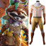 Marvel Rivals Rocket Sunshine Raccoon Suit Costume - Bodysuit Rocket Sunshine Raccoon Cosplay