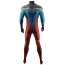 Young Justice Superboy Costume - Black Blue Bodysuit Superboy Cosplay