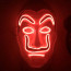 Money Heist LED Costume Cosplay Party Mask