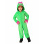 Kids Green Monster Costume - Green Furry Onesie Jumpsuit Monster Cosplay