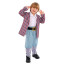 Kids Wonka 2023 Oompa Loompa Costume - Stripe Coat Pants Set Oompa Looma Cosplay