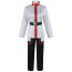 Jobless Reincarnation Rudeus Greyrat Deluxe Costume - White Uniform Rudeus Greyrat Cosplay