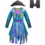 Descendants 2 Uma Costume - Coat Dress Wig Set Uma Cosplay