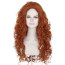 Brave Princess Merida Wig - Orange Long Curly Wig Princess Merida Cosplay Costume