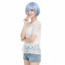 Re Zero Rem Blue Wig For Adults