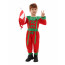 Kids Christmas Elf Costume - Red Overalls Christmas Elf Cosplay