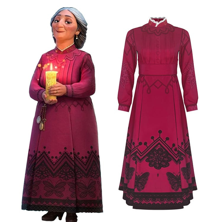 Alma Madrigal Encanto Cosplay Costume