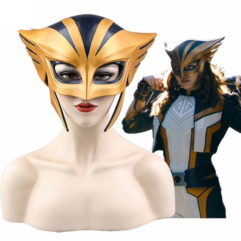 Superman 2025 Movie Hawkgirl Mask Prop - Hawkgirl Costume Cosplay Mask