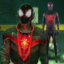 Spider-Man 2 Miles Morales 2020 Suit Costume - Bodysuit Miles Morales 2020 Suit Cosplay