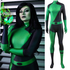 Kim Possible Shego Costume - Bodysuit Shego Cosplay