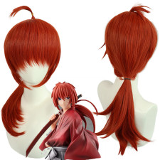 Rurouni Kenshin Kenshin Himura Wig - Kenshin Himura Cosplay Costume Wig Prop