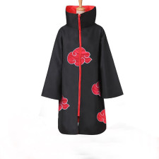 Naruto Akatsuki Cloak Cape Robe Costume