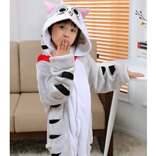 Kids Cat Onesie Jumpsuit Costume