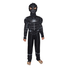 Boy’s Black Deluxe Spider-Man Costume - Boys SpiderMan 3 Deluxe Black Spiderman Suit Cosplay