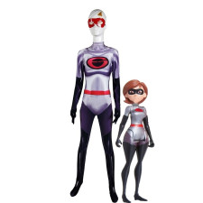 Elastigirl Suit v.2 Silver Cosplay Costume