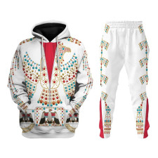 Elvis Presley Costume - Hoodie Sweatpants Elvis Presley Cosplay