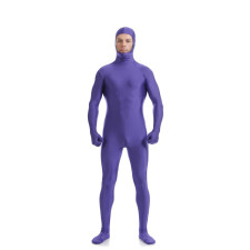 Purple Full Body Suit Costume - Fullsuit Purple Full Body Suit Cosplay