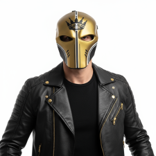 Counter Strike 2 Sir Bloody Darryl Royale Mask Prop - Darryl Royale Cosplay Costume Mask