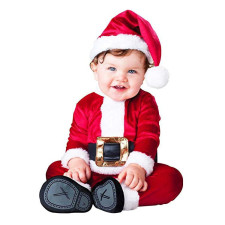 Baby Santa Costume InCharacter - Onesie Jumpsuit Santa Cosplay