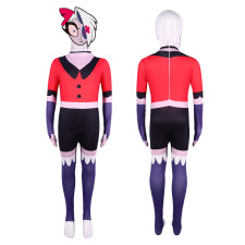 Hazbin Hotel Vaggie Costume - Red Bodysuit Mask Set Vaggie Cosplay