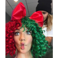 Sia Wig - Everyday Is christmas Sia Cosplay Costume Wig Prop